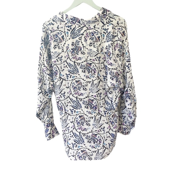 Iro Woman Jacto Printed Crepe Shirt size 2 - Picture 7 of 7